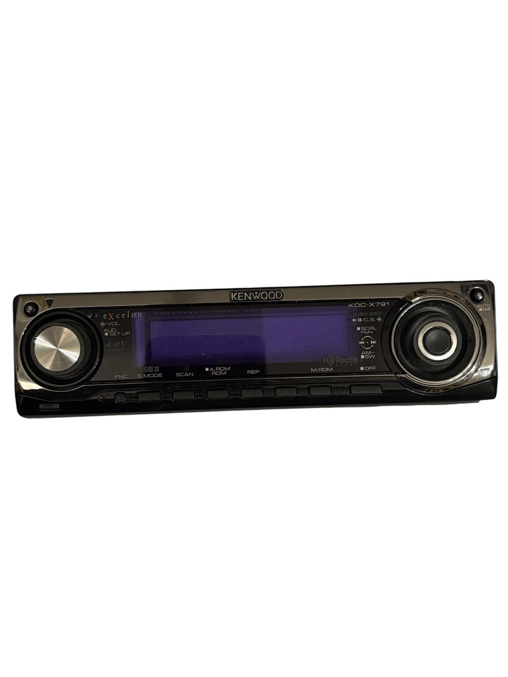 Kenwood detachable face car stereo